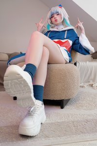 puddingu_desu leak - Gawr Gura full HQ set :3 Mmm… don’t tease me, se