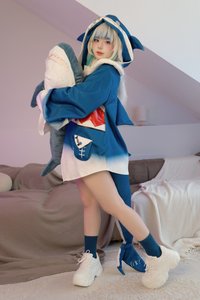 puddingu_desu leak - Gawr Gura full HQ set :3 Mmm… don’t tease me, se