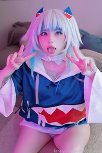 puddingu_desu leak - Gawr Gura full HQ set :3 Mmm… don’t tease me, se