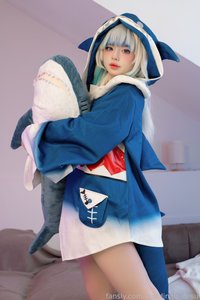 puddingu_desu leak - Gawr Gura full HQ set :3 Mmm… don’t tease me, se