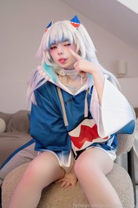 puddingu_desu leak - Gawr Gura full HQ set :3 Mmm… don’t tease me, se