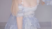 MeeHuTao leak - Wearing your favorite princess dress to masturbate