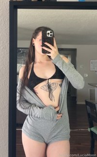 LuciaMoon leak - obsessed with this top I might add beads to this