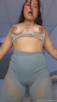 YessicaMichel leak - Pussy Slapping! #leggings #latina #spanking #puss