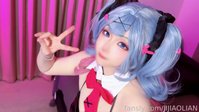 JIJIAOLIAN leak - Fansly完整版 Hatsune Miku Rabbit Hole Cosplay Gonna