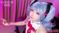 JIJIAOLIAN leak - Fansly完整版 Hatsune Miku Rabbit Hole Cosplay Gonna