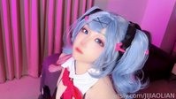 JIJIAOLIAN leak - Fansly完整版 Hatsune Miku Rabbit Hole Cosplay Gonna