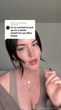 kaylasummersxo leak - Are you ready for locktober? #femdom #domme #mommy