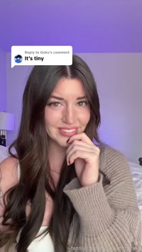 kaylasummersxo leak - It’s itty bitty #sph #shrimpdick #humiliation #deg