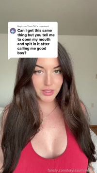 kaylasummersxo leak - Here you go #goodboy #countdown #joi #spit #spitti