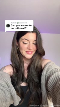 kaylasummersxo leak - There’s your answer! #sph #shrimpdick #humiliation