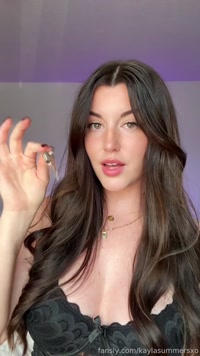 kaylasummersxo leak - For as long as I say #femdom #chastity #caged #dom