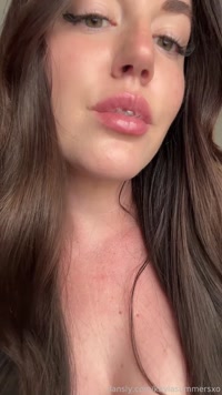 kaylasummersxo leak - Open wide for mommy #spit #drool #mommy #femdom #g