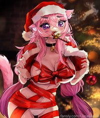 Lunaliasmr leak - It's already almost christmas!✨ Art: Angstowo