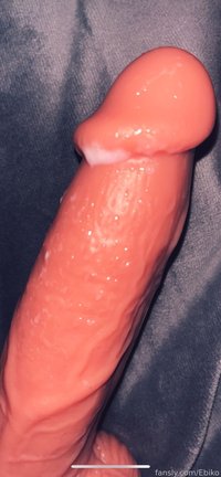 Ebiko leak - Had to take a pic of my toy after I was done using