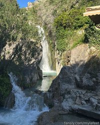 mylafeet leak - I went to the waterfalls on my birthday, and had a
