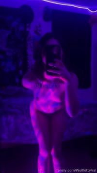 WolfkittyVal leak - happy friday the 13th☠️ #stripclub #stripper #p
