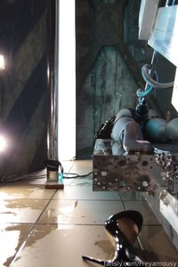 Freyamousy leak - Short #fuckmachine #bdsm #anal #bondage #handst