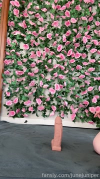 JuneJuniper leak - Can this bunny pee on your cock? I really want