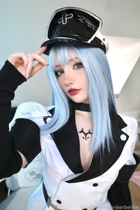 rynkerbellee leak - Captain esdeath cosplay from akame ga kil ❄️ make
