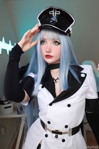 rynkerbellee leak - Captain esdeath cosplay from akame ga kil ❄️ make