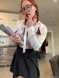 Rearden leak - Was someone naughty in my class? I’ll teach you ob