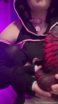 velvetvoid leak - GIRTH >>>>>>>>> GOD I love the stretch ‍