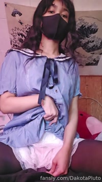 DakotaPluto leak - Can I rub on you like this? #teen #petite #barely