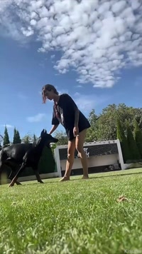 Kisuna leak - Playing with the big doggy dog #ukraine #ukrainia