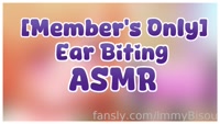 ImmyBisou leak - [SFW ASMR] Biting and chewing on your ear~