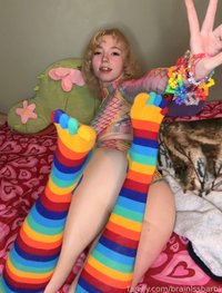 brainlssbarbi leak - fansly HATES me n won’t let me upload the video I