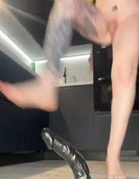 Kahasani leak - Classic bbc routine ♠ #trans #transgender #shema