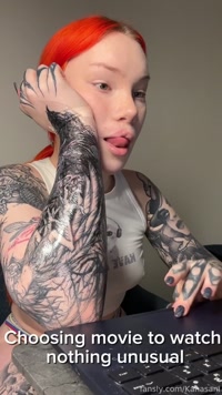 Kahasani leak - What do you do while i watch a movie? #Fyp #trans