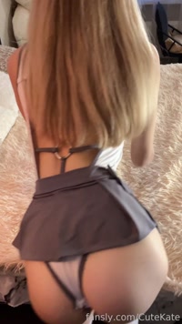 CuteKate leak - How do you like my little ass from this angle?