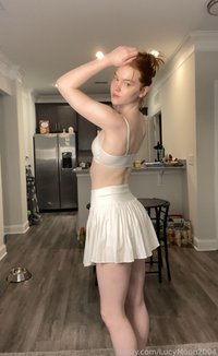 LucyMoon2004 leak - I got a new skirt the other day! Super short, pure