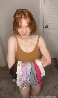 LucyMoon2004 leak - Does anyone like my panties? DM me #panties