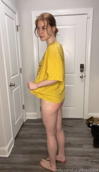 LucyMoon2004 leak - I was feeling kinda awkward in front of the camera