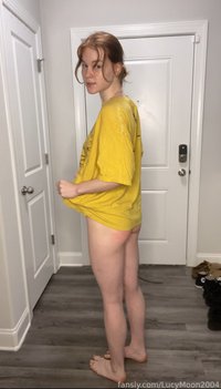 LucyMoon2004 leak - I was feeling kinda awkward in front of the camera