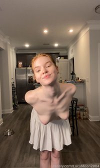 LucyMoon2004 leak - I got a new skirt the other day! Super short, pure