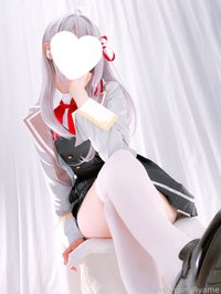 Ayame leak - These white socked thighs are soft and sweet like
