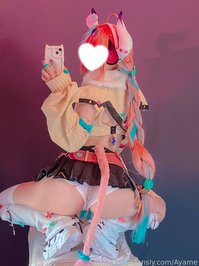 Ayame leak - Do you think you can handle my thick, juicy thighs