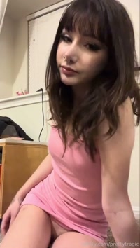 prettytragic leak - want to see what’s under my dress? #fansly #on
