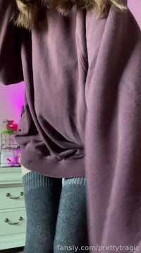 prettytragic leak - sweater weather ☺️ #fansly #onlyfans #cute #finger