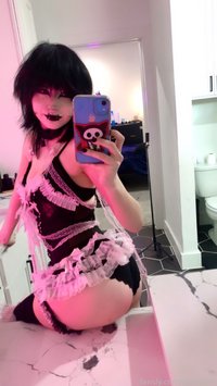knifebait leak - feeling perky #gothgirl #gothgf #gothcreator #