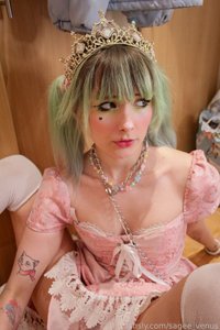 sagee_venus leak - Just a princess #cutegirl #dildo #captive