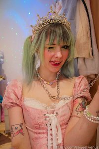 sagee_venus leak - Just a princess #cutegirl #dildo #captive