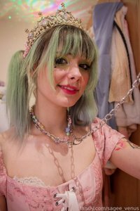 sagee_venus leak - Just a princess #cutegirl #dildo #captive