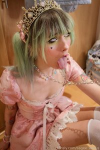 sagee_venus leak - Just a princess #cutegirl #dildo #captive