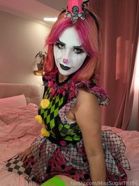 MissSugarTits96 leak - I'd like to introduce you to Crystina, a clown t