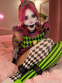 MissSugarTits96 leak - I'd like to introduce you to Crystina, a clown t